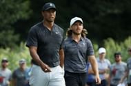 Tommy Fleetwood and Tiger Woods at The Northern Trust - Round Two (Image via Gregory Shamus/Getty Images)